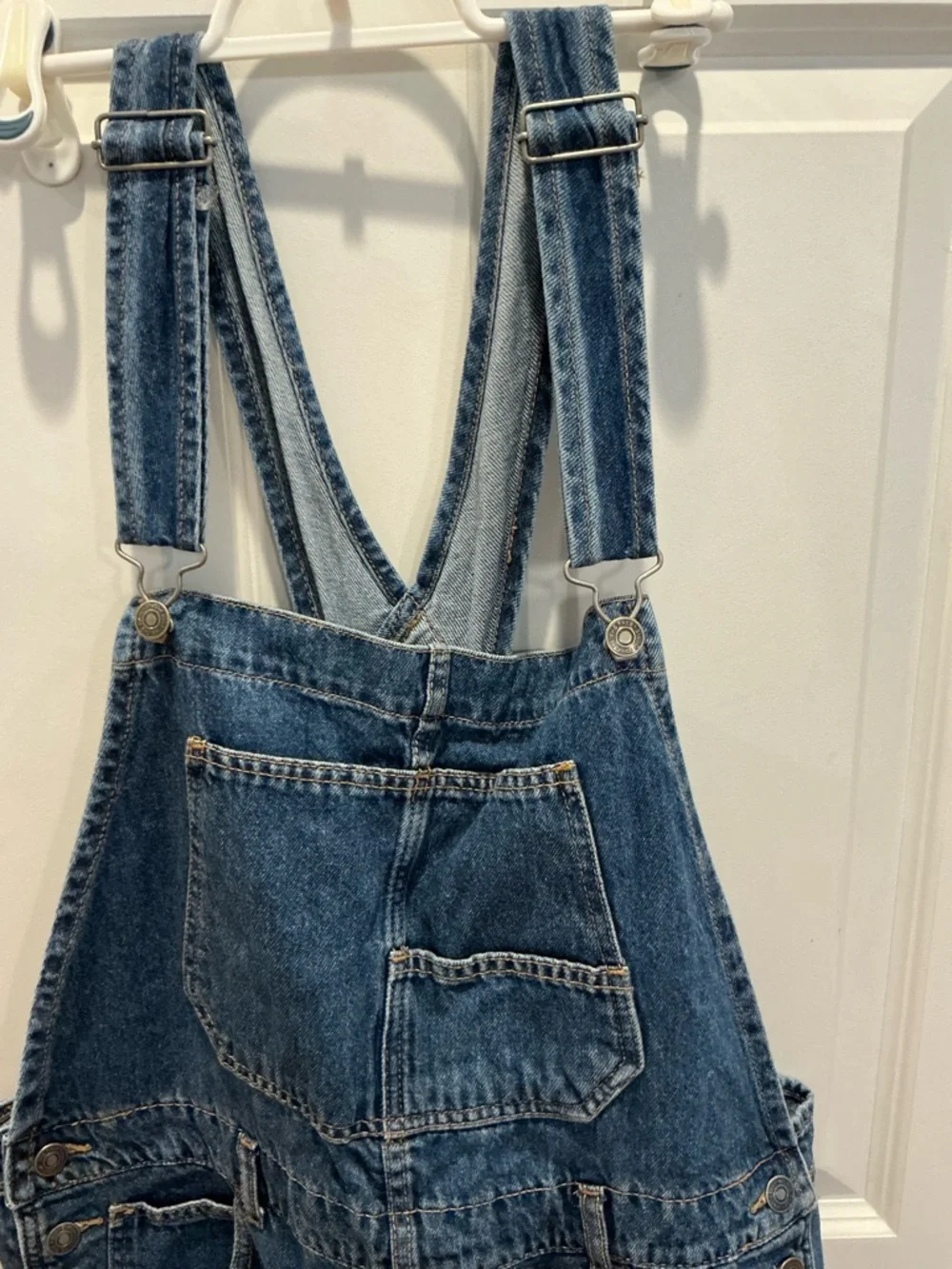 We the Free People Ziggy denim overalls sz XL - Picture 2 of 8